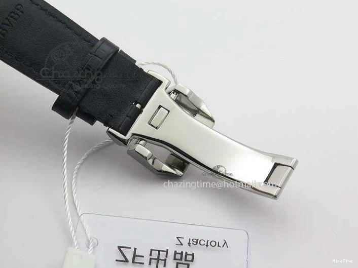 MIROTIME 0217 Modern Portuguese IW371404 ZF V3 1:1 Best Edition SS Black Dial On Black Leather Strap A 7267